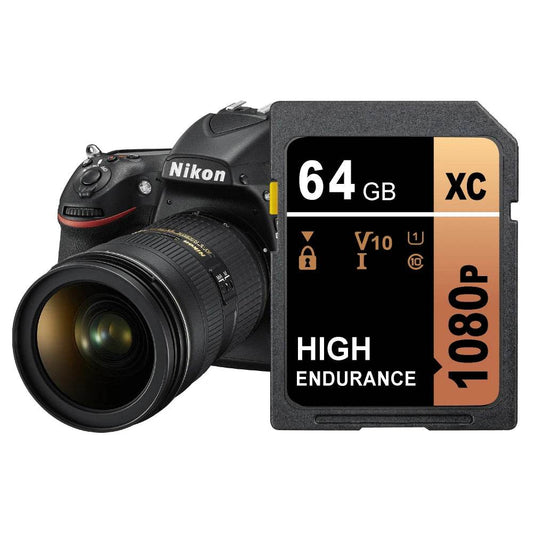 Cardă SD Class 10 de Înaltă Viteză - 8GB, 16GB, 32GB, 64GB, 128GB, 256GB, 512GB - Venduqo