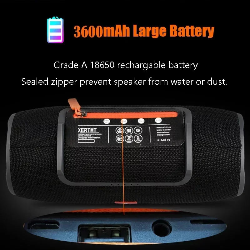 Boxă Bluetooth TWS 40W - Portabilă, Waterproof, Subwoofer