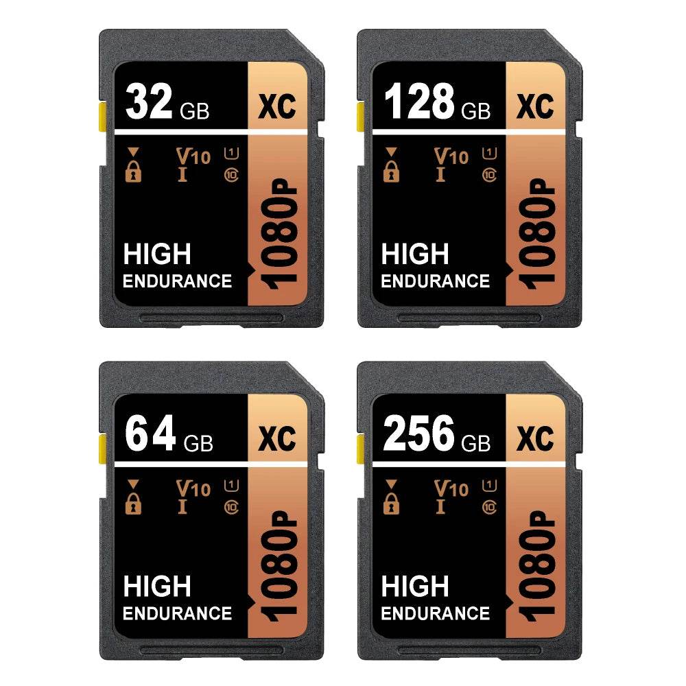 Cardă SD Class 10 de Înaltă Viteză - 8GB, 16GB, 32GB, 64GB, 128GB, 256GB, 512GB - Venduqo