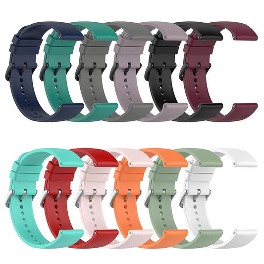 Pangă de Silicona 20mm pentru Amazfit GTS 4/2 Mini GTS 3, Bip 3/Bip U Pro - Venduqo