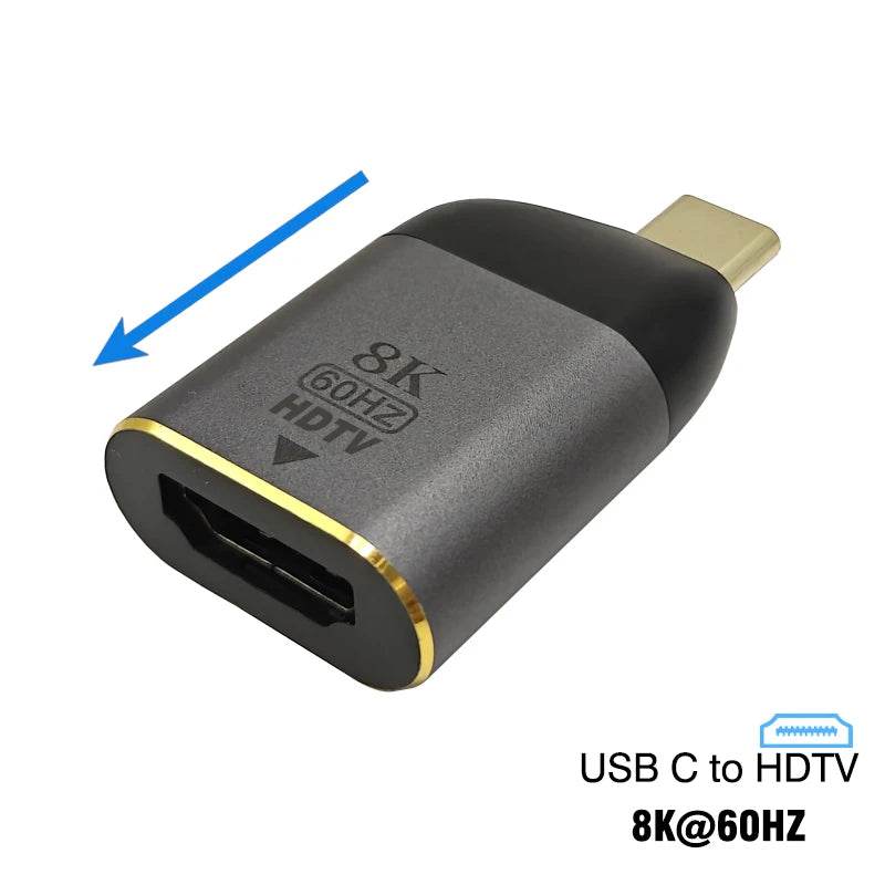 Adapter USB Type C la HDMI 8K pentru Laptop și TV - Venduqo