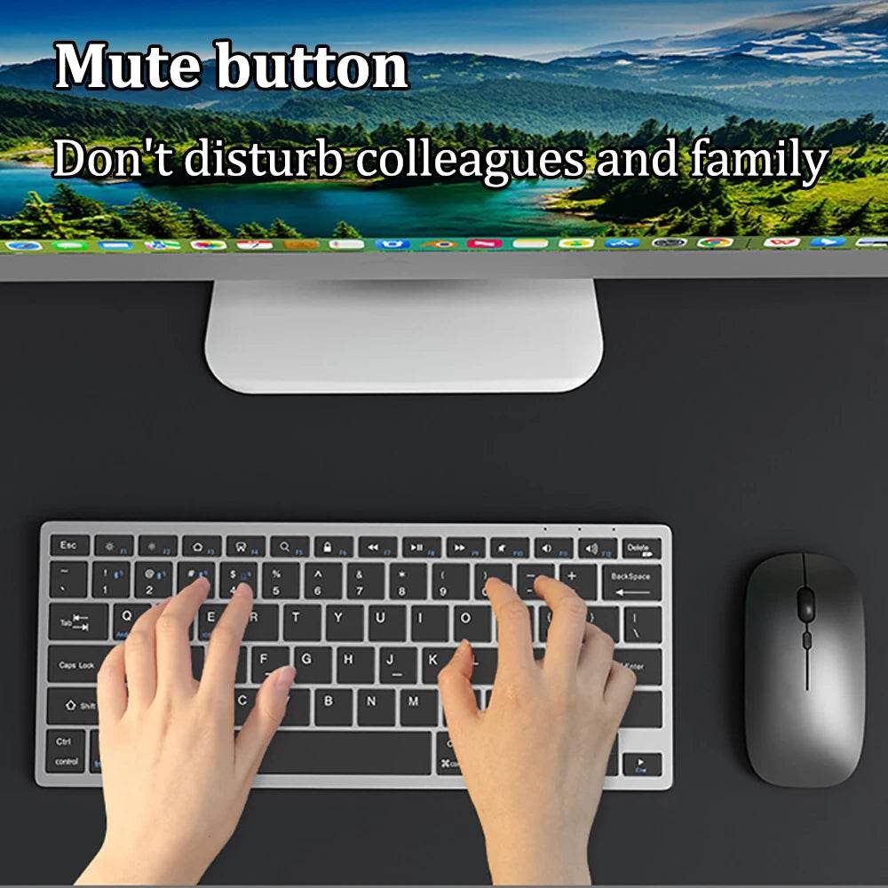 Tastatură Bluetooth Duală 2.4G Wireless cu 102 Taste - Venduqo