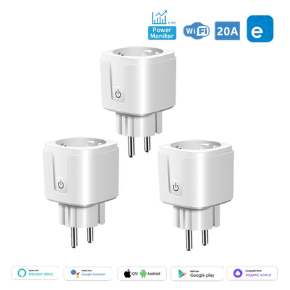 Priza Inteligentă EWelink WiFi 20A cu Control Vocal și Monitorizare