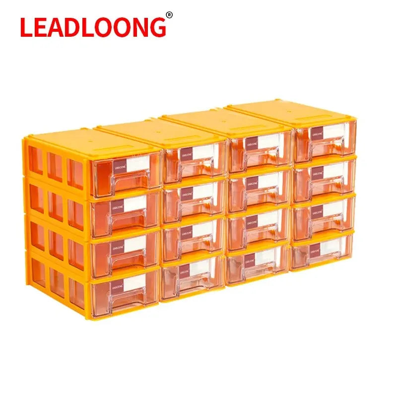 Organizer Mini pentru Piese cu 8/16 Sertare - LEADLOONG