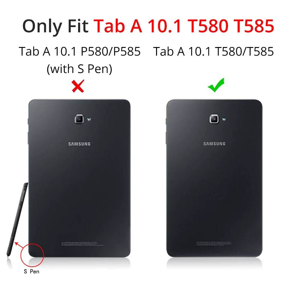 Husa Rotativă 360° pentru Samsung Galaxy Tab A 10.1 (2016) - Venduqo