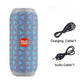 T&G Boxa Portabilă Wireless Bluetooth - Waterproof, Radio FM, Sunet Stereo - Venduqo