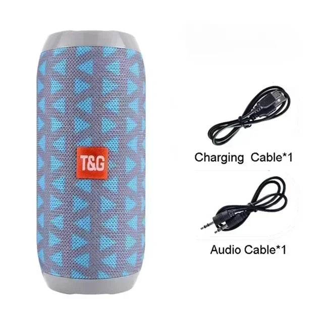 T&G Boxa Portabilă Wireless Bluetooth - Waterproof, Radio FM, Sunet Stereo - Venduqo