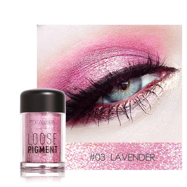 FOCALLURE Glitter Eyeshadow 18 Culori