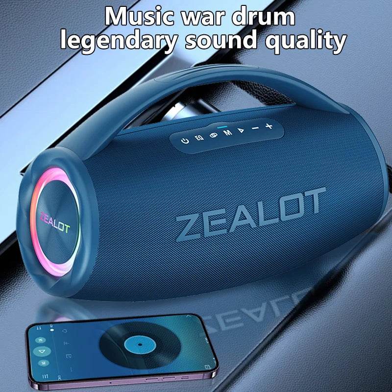 ZEALOT S97 80W Boxă Portabilă Wireless cu Subwoofer - Venduqo