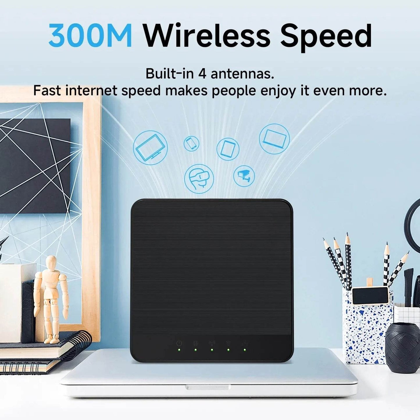 Router Mini Box 4G LTE cu WiFi și Amplificator pentru Mașină - Venduqo