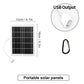 Panou Solar 5V 3W/6W/10W cu USB pentru Camping si Drumeții - Venduqo