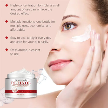 Crema de Față cu Retinol 30g - Îndepărtare Riduri și Ființe Fine