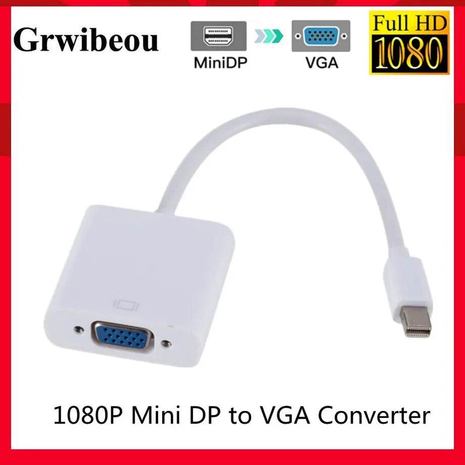 Adaptor Mini DP Thunderbolt la VGA 1080p - Venduqo