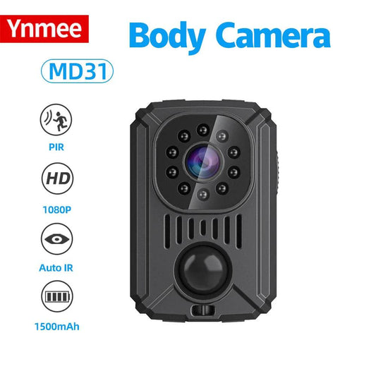 MD31 Mini Cameră Video PIR HD 1080P cu Clip pentru Îmbrăcăminte - Venduqo