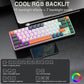 SOLAKAKA SK968 Tastatură Cablată cu Comutatoare Optice RGB - Venduqo