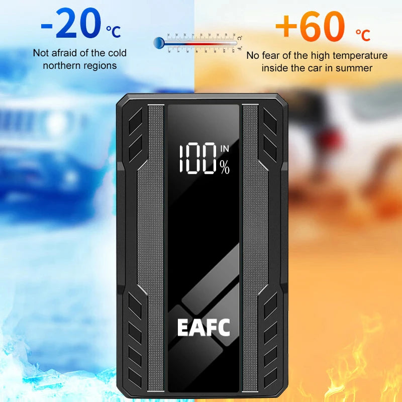 EAFC Starter Auto 1000A - Încărcător Baterie 12000mAh