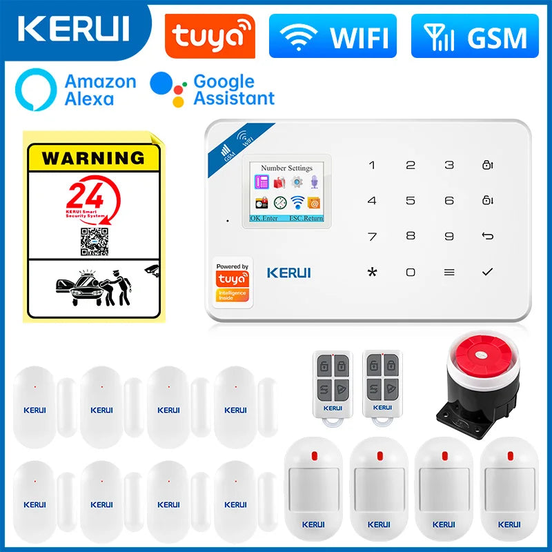 Sistem de Alarmă Inteligent KERUI W181 - WIFI & GSM