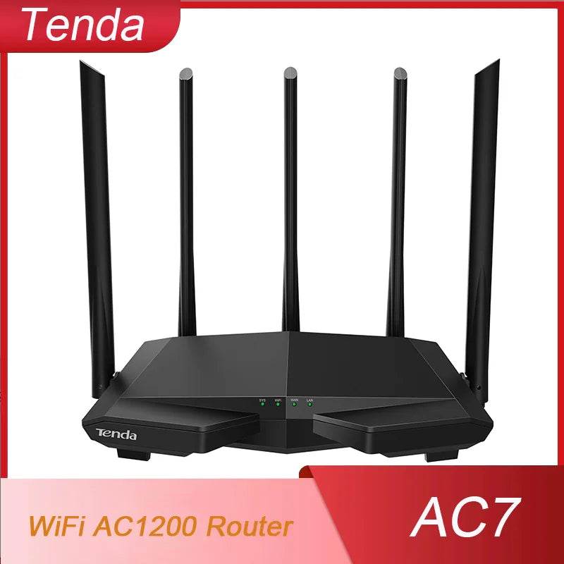 Router Wireless Tenda AC7 Dual Band AC1200 - Venduqo
