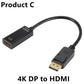 Adaptor DP 4K la HDMI - Converter DisplayPort la HDMI - Venduqo