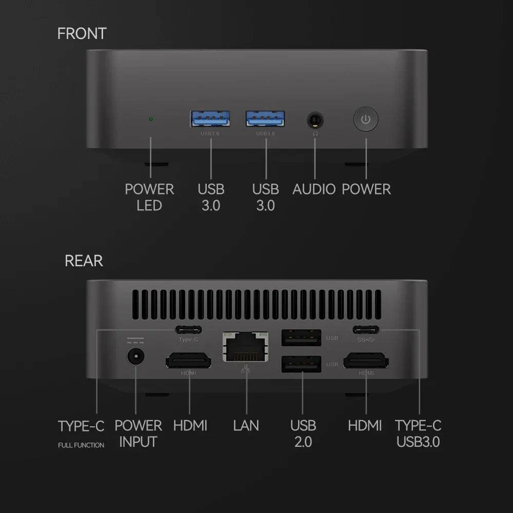 Mini PC Windows 11 Pro Intel Core i9 16GB DDR4 1TB SSD - Venduqo