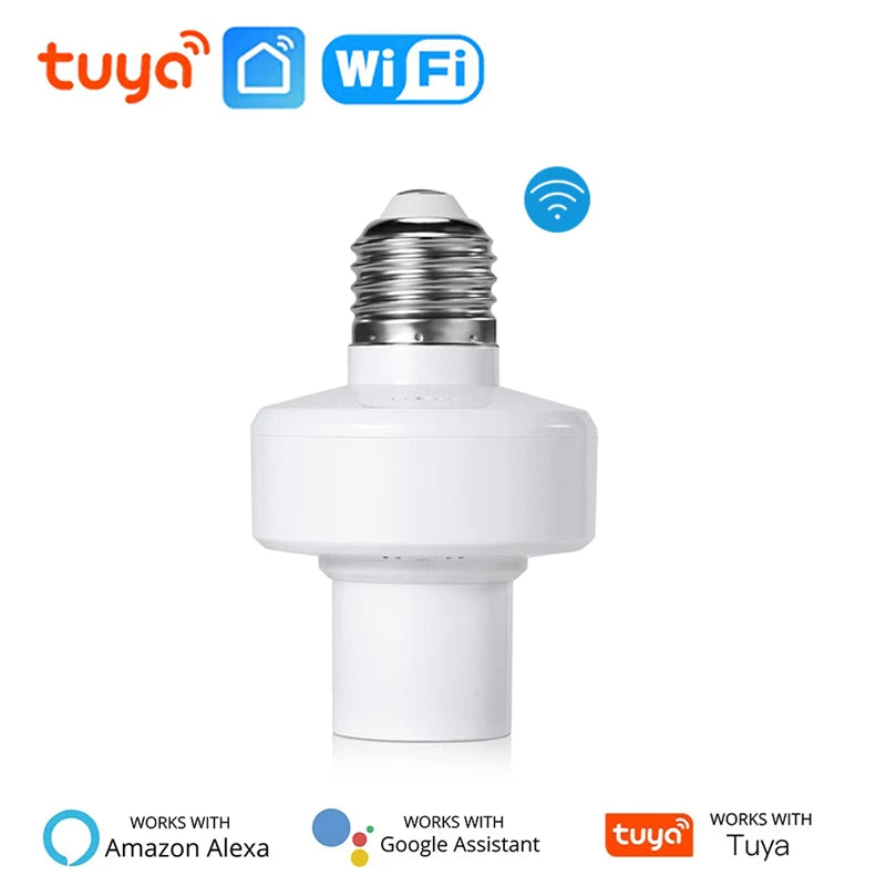 Adaptator Inteligent pentru Bec E27 Tuya WiFi/Zigbee