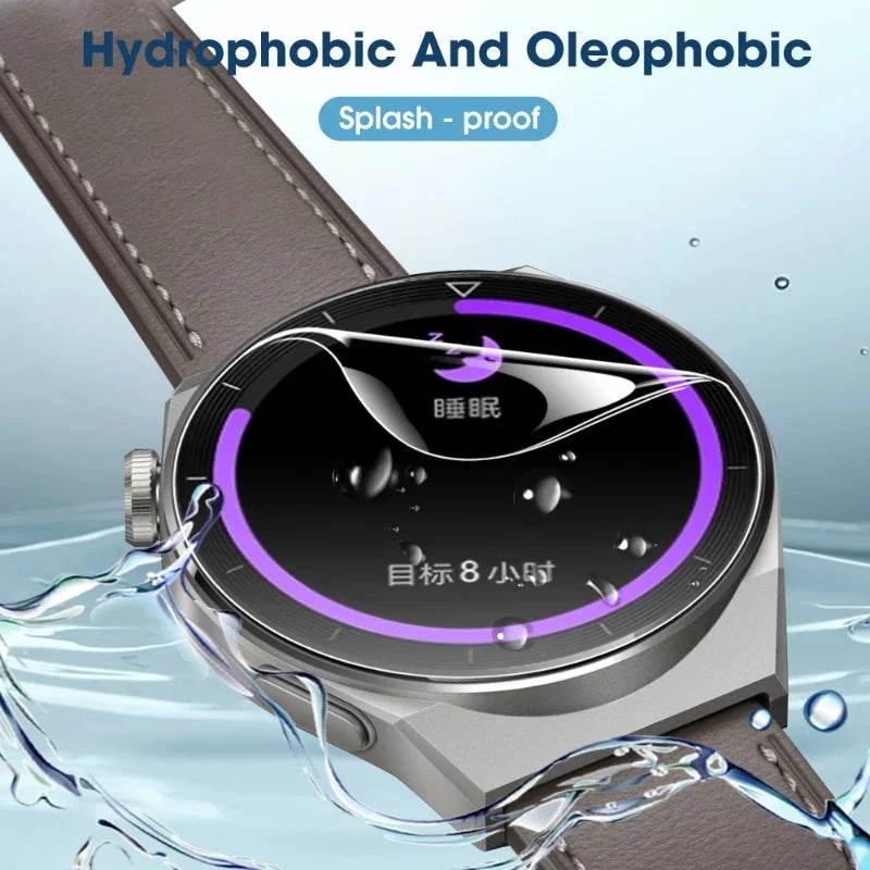 Folie Hidrogel HD pentru Huawei Watch GT4/GT5 41mm 46mm - Venduqo