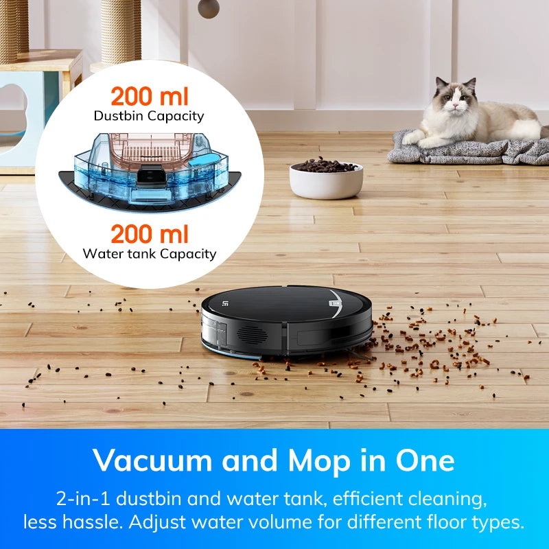 Aspirator Robot ILIFE V9Pro - Supt 3000Pa cu Control Alexa