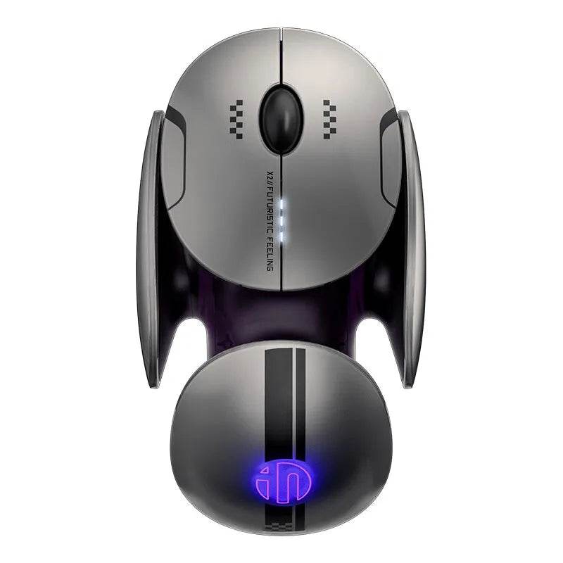 Inphic X2 Mouse Silent Bluetooth Metal Reîncărcabil pentru Gaming - Venduqo