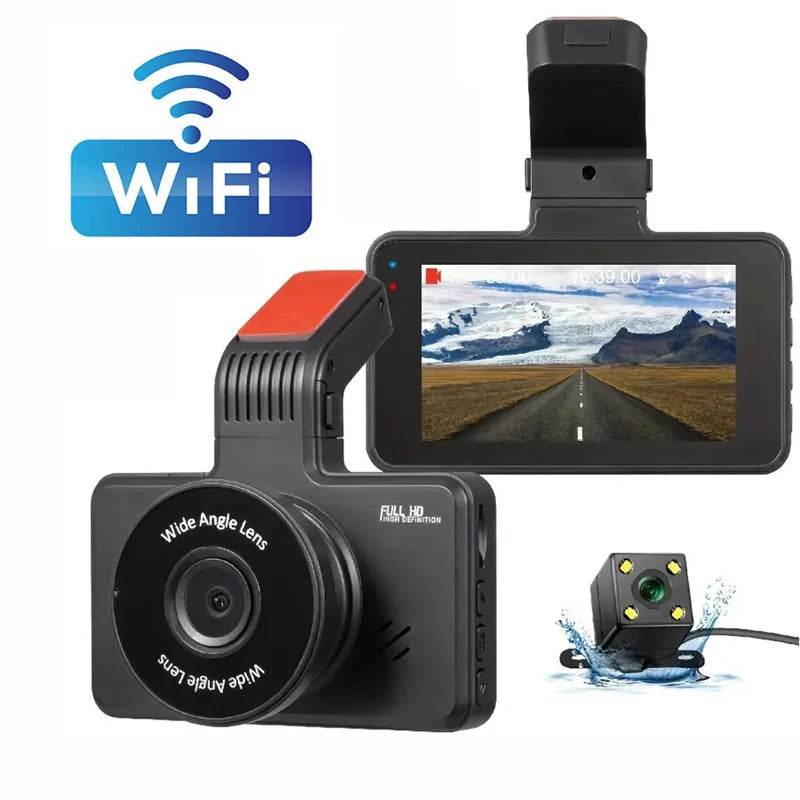 Camera Auto HD Dual Lens WiFi cu Înregistrare Video - Venduqo