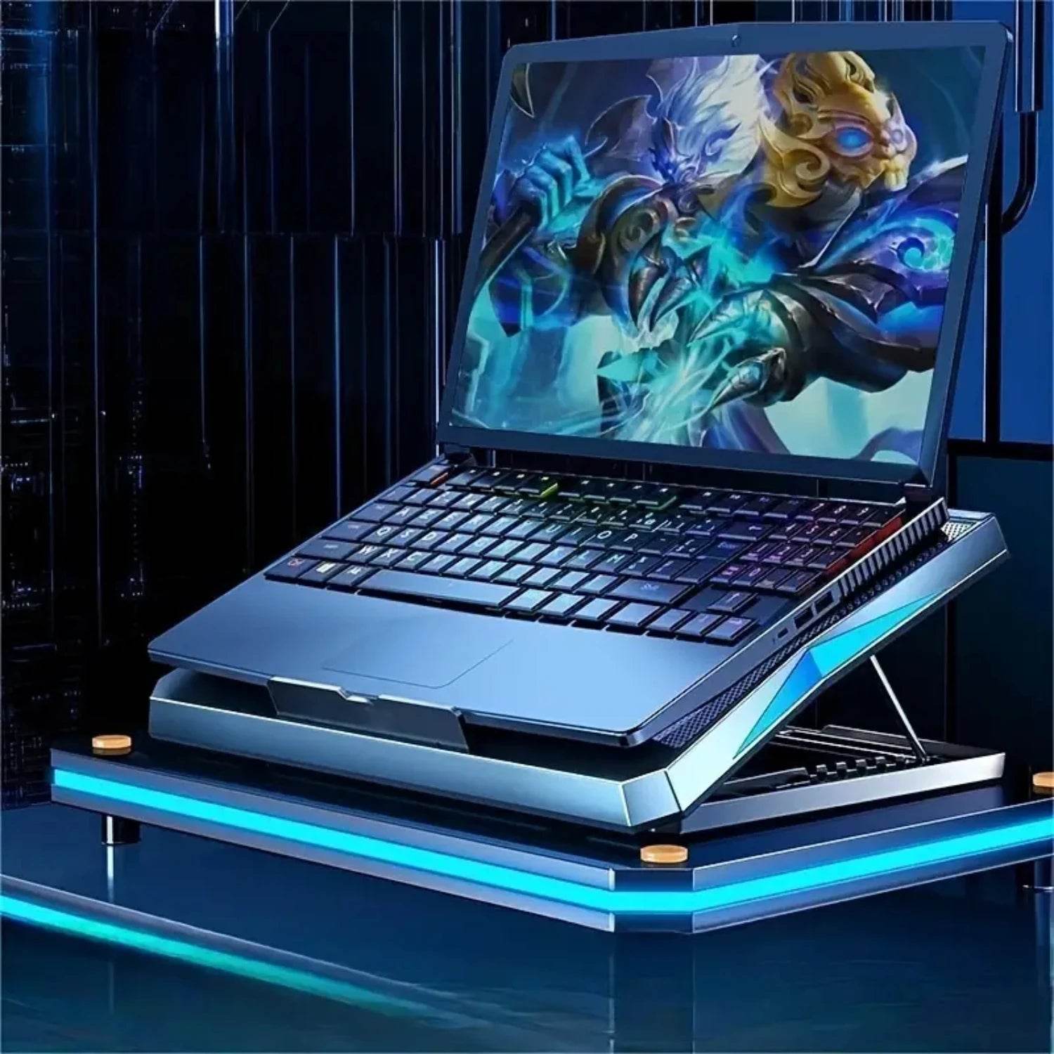 Suport Răcire Laptop Pliabil și Ajustabil pentru Birou - Venduqo