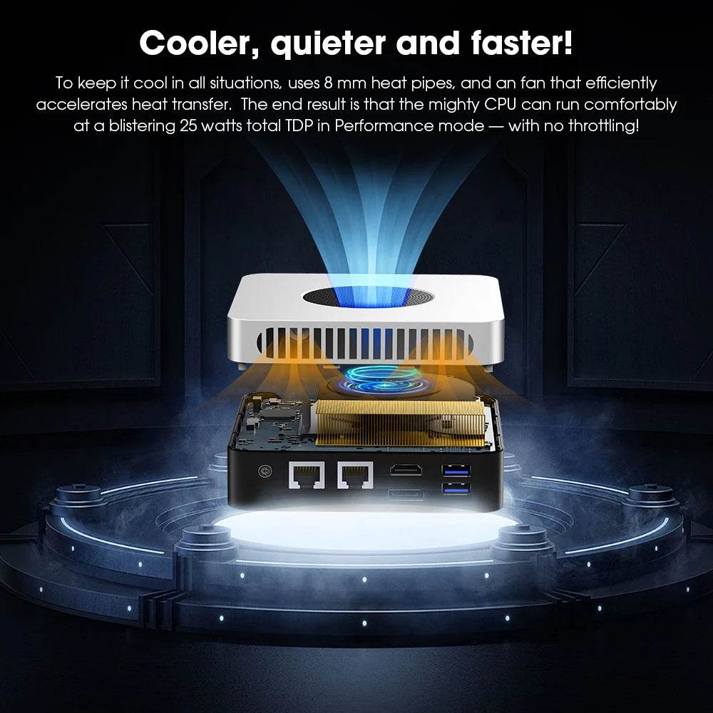 CHUWI LarkBox X Mini PC Intel N100 - Desktop Gaming - Venduqo