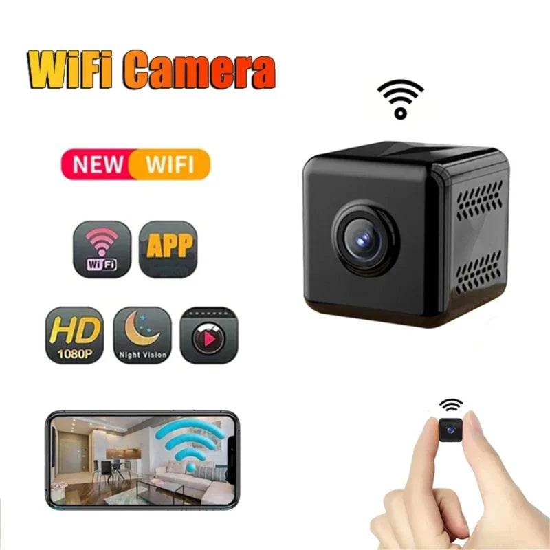 Cameră Mini Wireless 1080p pentru Securitate Acasă - Venduqo