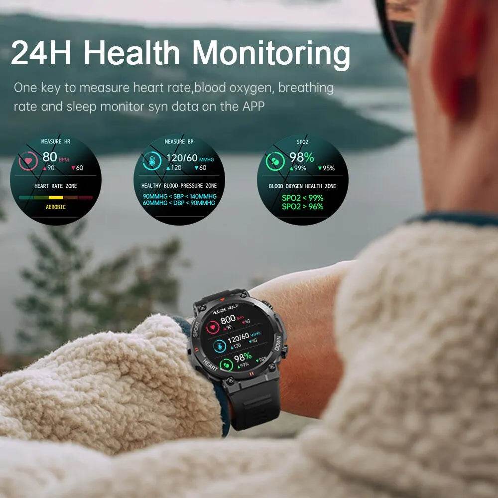 MEVADEN 1.39 Inch Smart Watch Men - Fitness Tracker & Heart Monitor - Venduqo