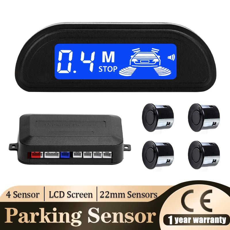 Kit senzor de parcare Hippcron cu monitor LED 22mm