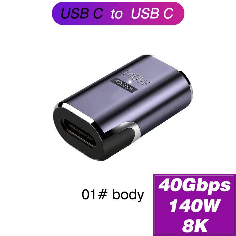 Adaptor Magnetic Type-C OTG Thunderbolt 4 - USB-A, HDMI, VGA, RJ45 - Venduqo