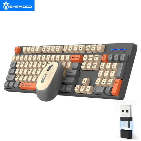 Tastatură Gaming Wireless Unsharkable & Shipadoo pentru Laptopuri și PC - Venduqo