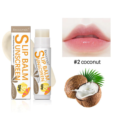 Balsam de buze cu protecție solară SPF 30 – Aromă pepene, cocos, banană