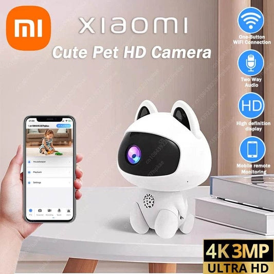 Cameră de Supraveghere Xiaomi 360° Smart Home Mi 4K K9 - Venduqo