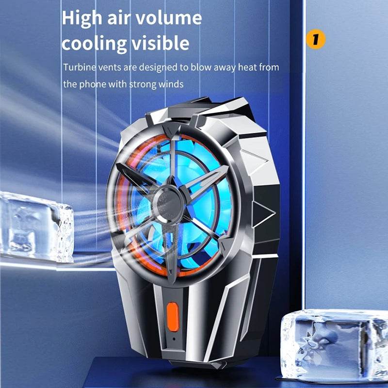 X52 Cooler Wireless pentru Telefon - Ventilator Gaming 300mAh - Venduqo