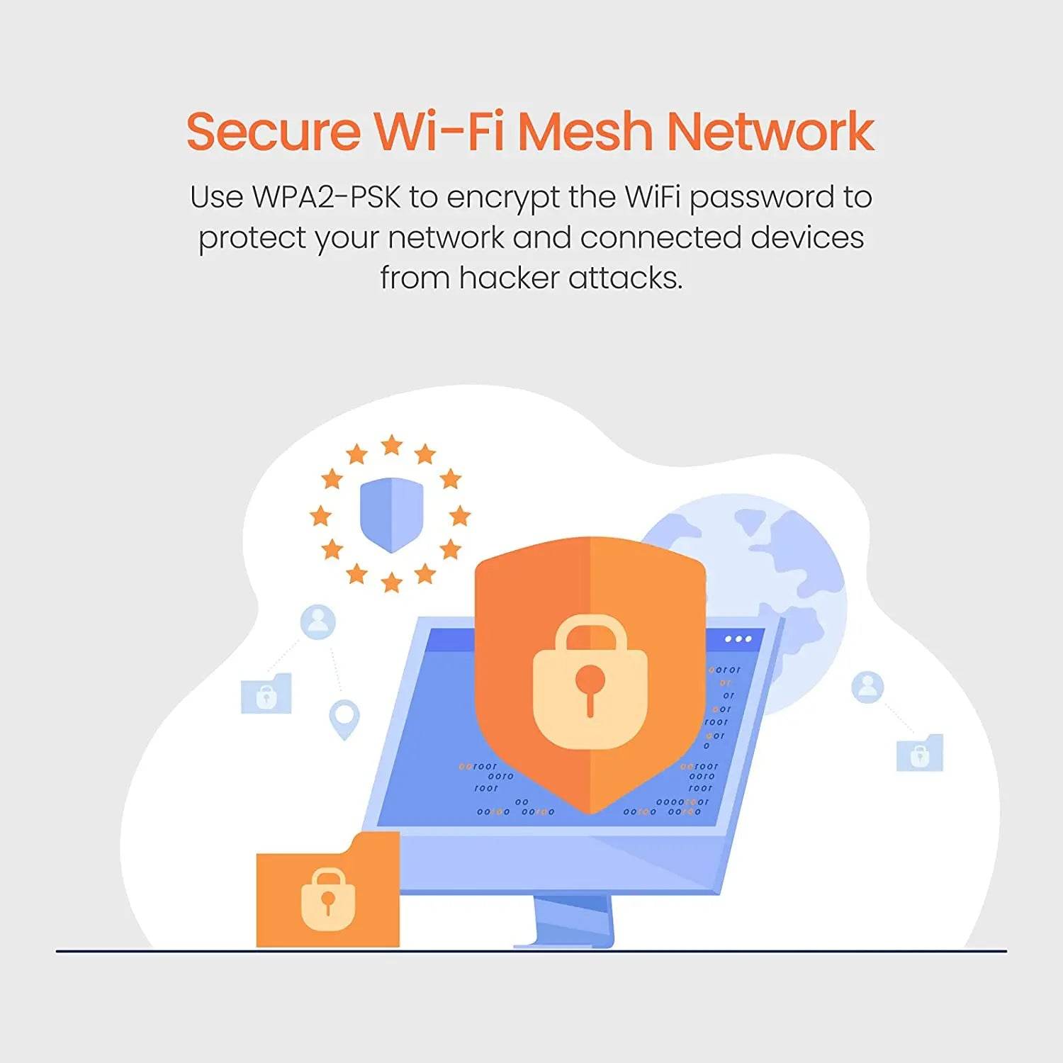 Tenda Nova Mesh WiFi System MW3 - Acoperire 2000 sq.ft - Venduqo