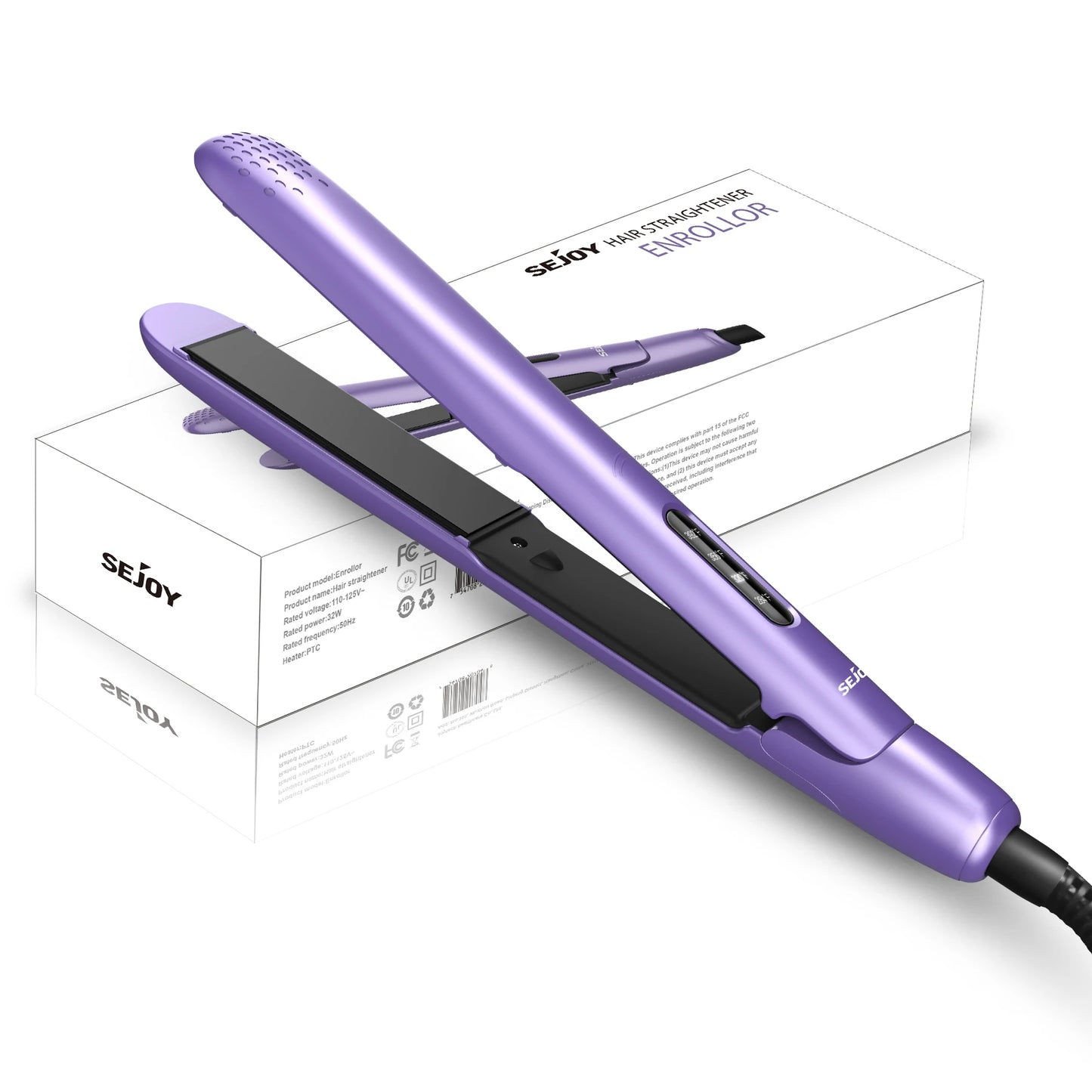 Sejoy Professional Electric Hair Curling Iron & Straightener