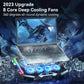 Pad de Răcire pentru Laptop de Gaming cu 8 Ventilatoare RGB - Venduqo