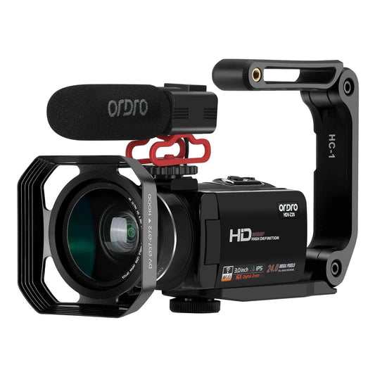 Cameră Digitală Ordro Z20 cu Viziune Night Vision 1080P - Venduqo