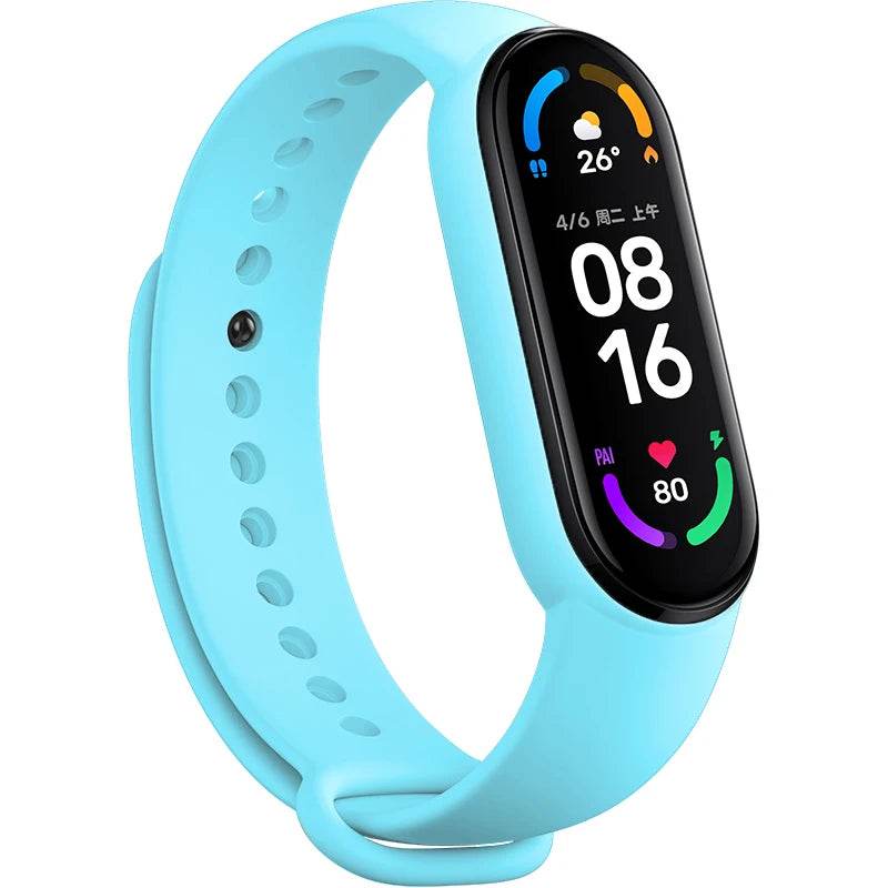 Brățară din Silicon pentru Xiaomi Mi Band 3 4 5 6 7 - Venduqo