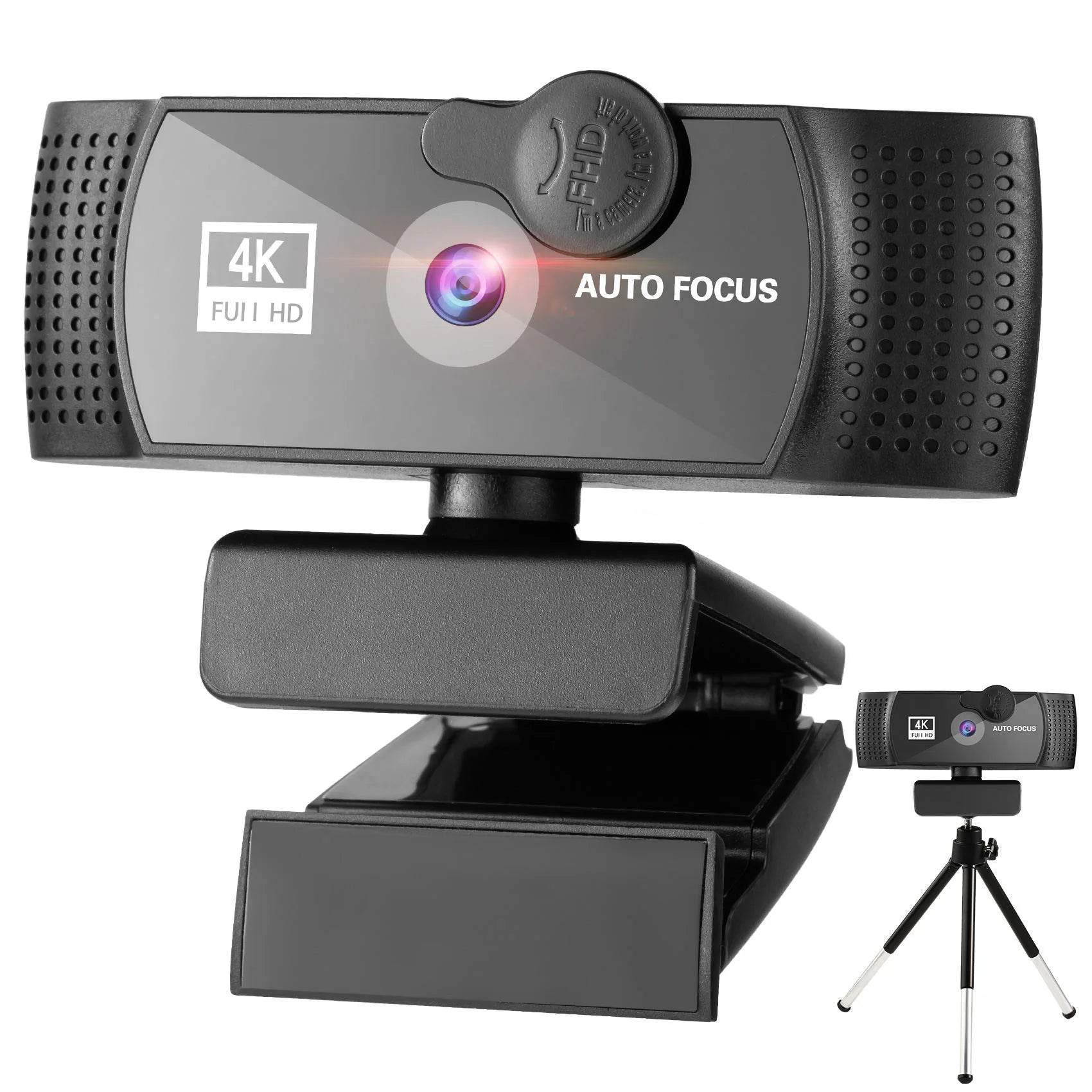 Webcam 4K 60FPS cu Microfon Integrat pentru PC Laptop - Venduqo