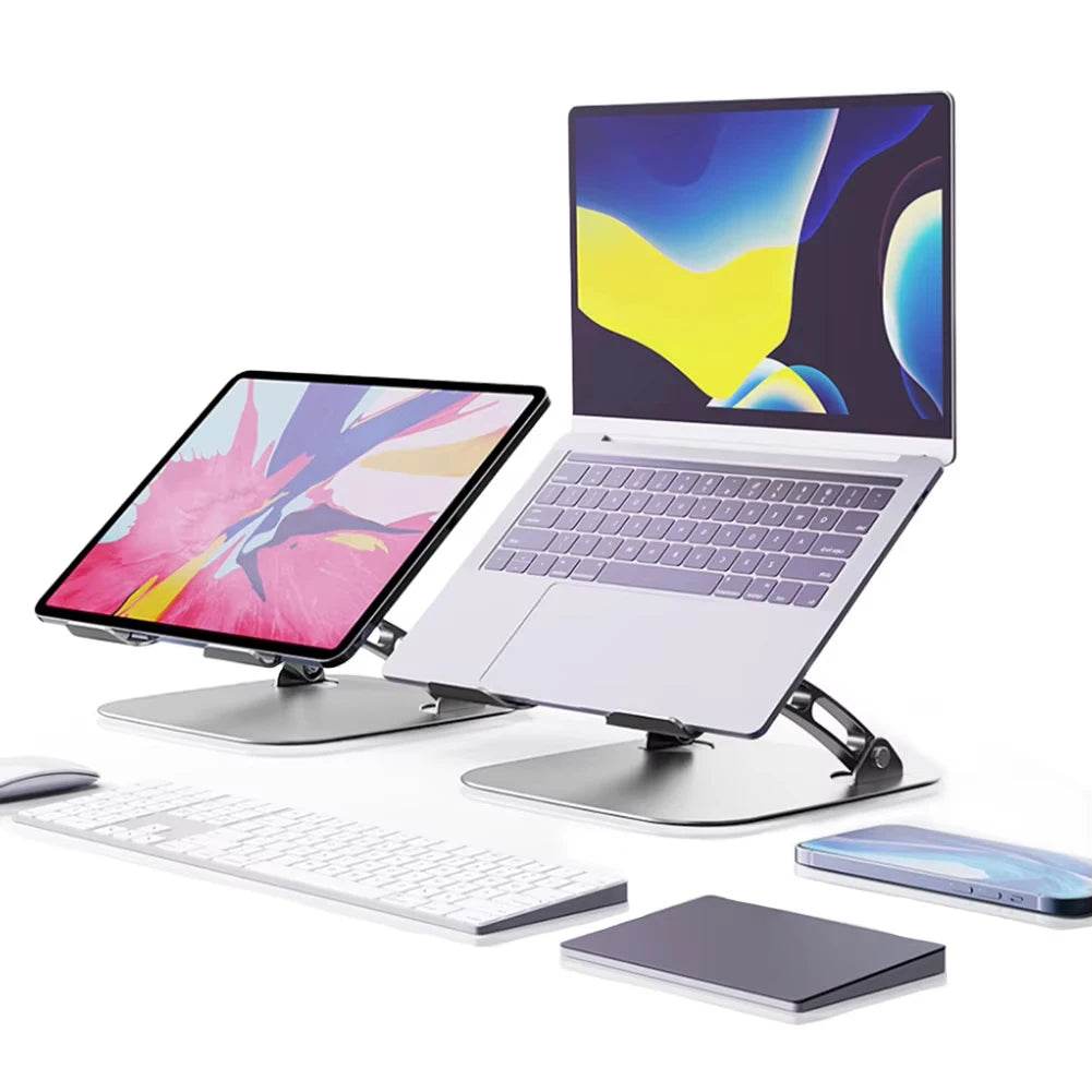 Suport Laptop Reglabil Pliabil cu 2 Ventilatoare - Venduqo