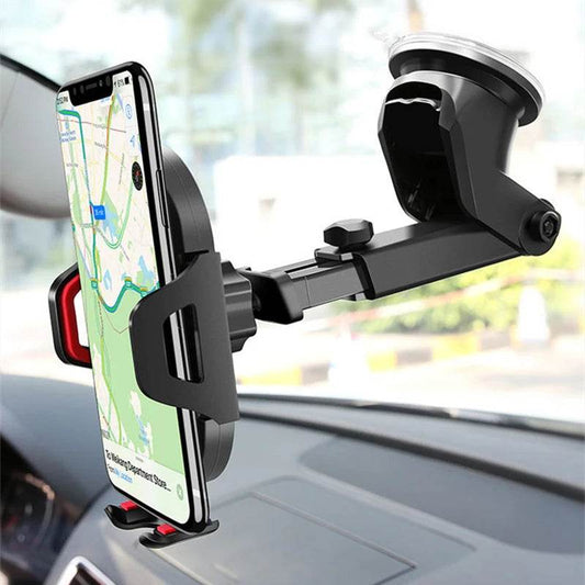 Suport Telefon Auto cu Ventuză - Compatibil cu iPhone și Samsung - Venduqo