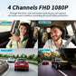 Camera Auto 4 Canale cu Înregistrare Vocală 1080P - Venduqo