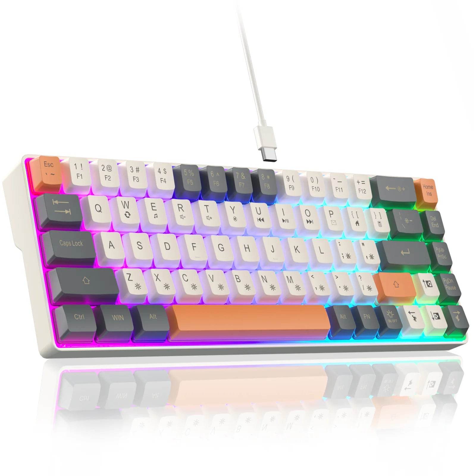 SOLAKAKA SK968 Tastatură Cablată cu Comutatoare Optice RGB - Venduqo
