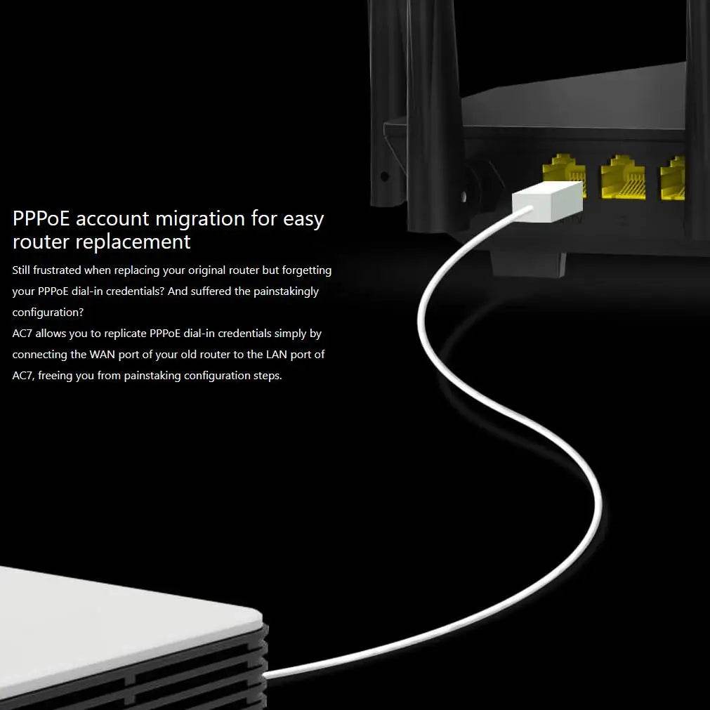 Router Wireless Tenda AC7 Dual Band AC1200 - Venduqo